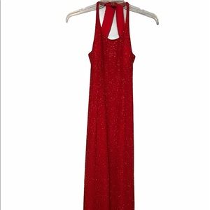 Women’s size 4P Red dress with beads